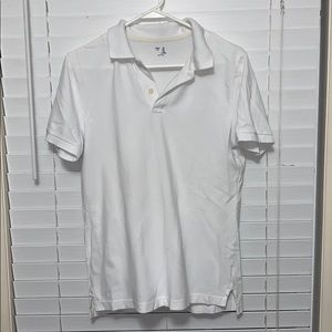 White short sleeve men’s polo